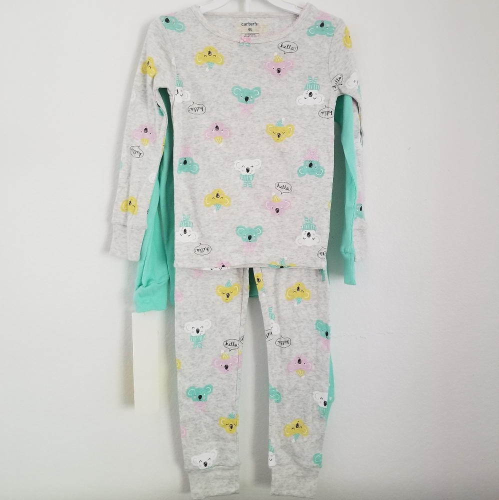 NWT Set of 2 Carter's Pajamas - Picture 3 of 4